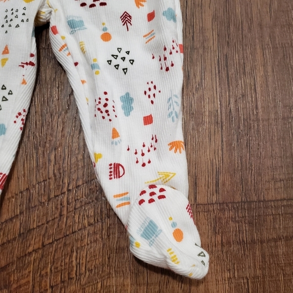 Carter Little Planet Matching Set Top Pants Hat Ribbed Organic Cotton Rainbow 3M - Picture 9 of 10